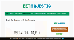 Desktop Screenshot of betmajestic.com